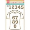 Marianne D Craft Stencil - Team shirt PS8087 150x2