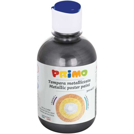 PRIMO   Metallic   300ml flowcontrol Zwart n 800