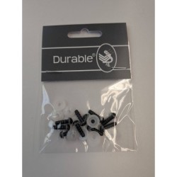 Durable Veiligheidsogen 6 mm grijs 10st