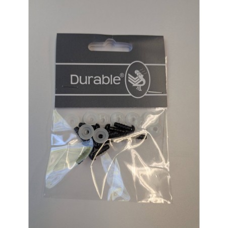 Durable Veiligheidsogen 6 mm bruin 10st