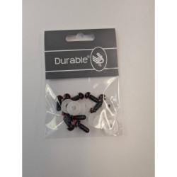 Durable Veiligheidsogen 8 mm rood 10st