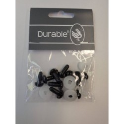 Durable Veiligheidsogen 10 mm bruin 10st