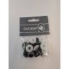 Durable Veiligheidsogen 15 mm grijs 10st