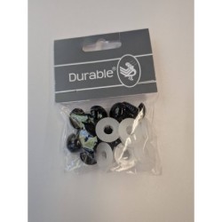 Durable Veiligheidsogen 15 mm bruin 10st