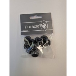 Durable Veiligheidsogen 18 mm grijs 10st