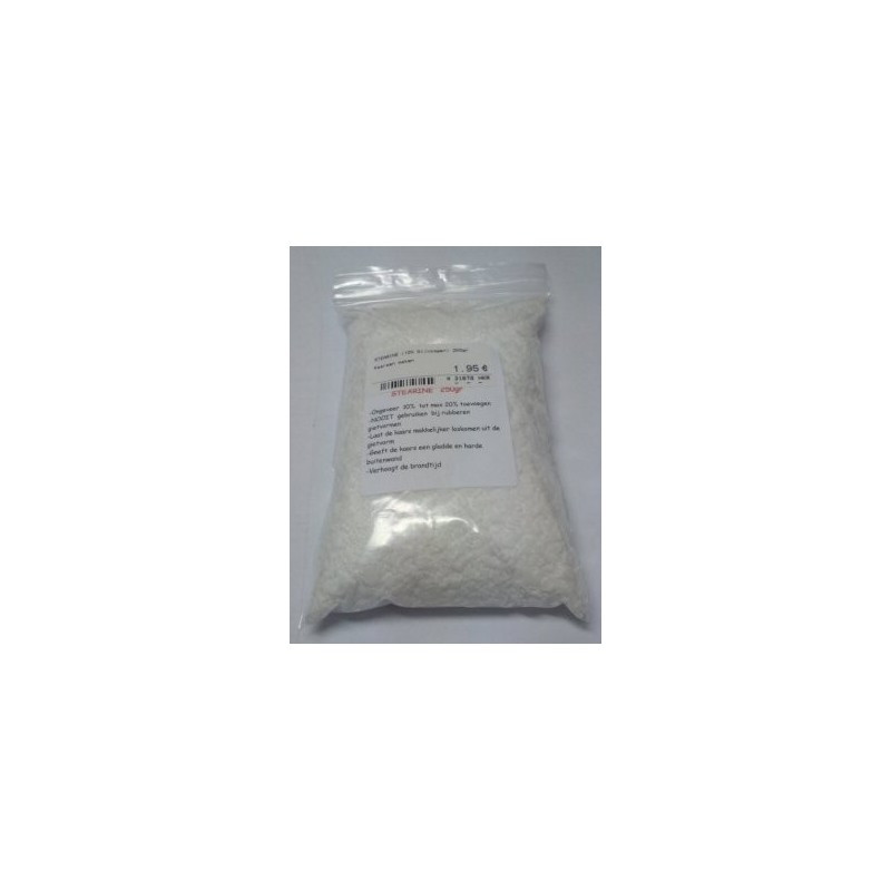 STEARINE (10% bijvoegen) 250gr
