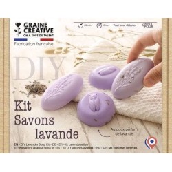 KIT DIY SAVONS LAVANDE 196 x 144 x 45 mm