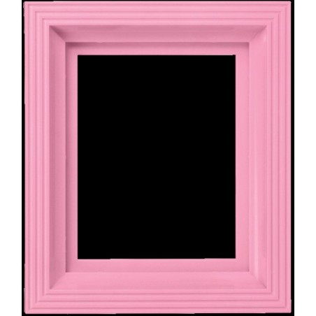 Pixel kader plastiek baby-roze