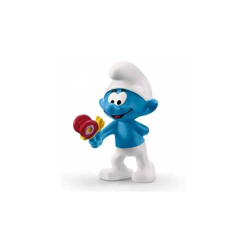 Schleich SMURF MET VLINDER