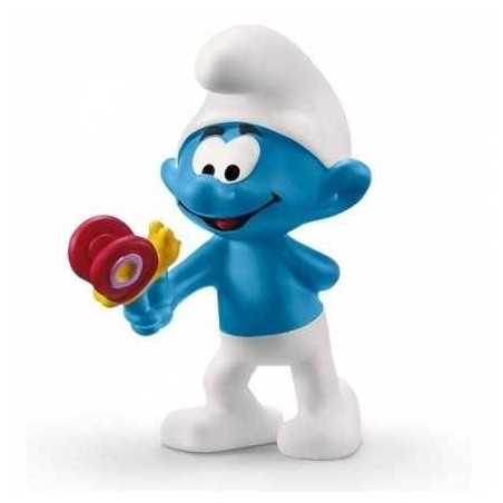 Schleich SMURF MET VLINDER
