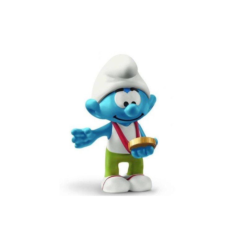 Schleich SMURF MET MEDAILLE