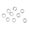 Ringetjes zilverkl.      10mm  /40st