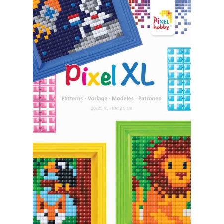 Pixelhobby boekje XL  10x12.5 cm basisplaat