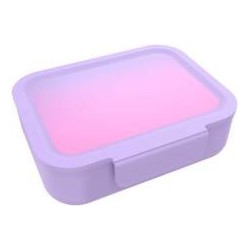 Brooddoos Rainbow 195x165x60mm - Purper/Roze