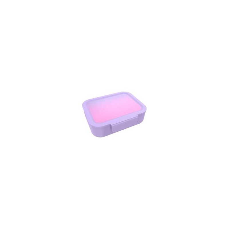 Brooddoos Rainbow 195x165x60mm - Purper/Roze