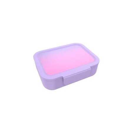 Brooddoos Rainbow 195x165x60mm - Purper/Roze