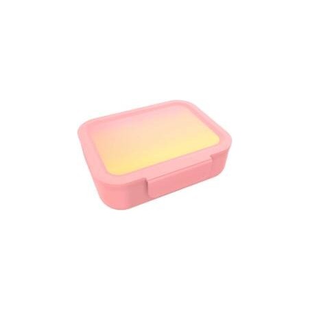 Brooddoos Rainbow 195x165x60mm - Perzik/Geel