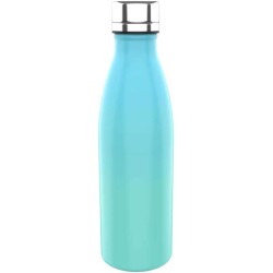 Waterfles RVS Rainbow 600ml - Groen/Blauw