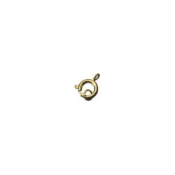 Veerringslotje 9mm goudkl.    /3st
