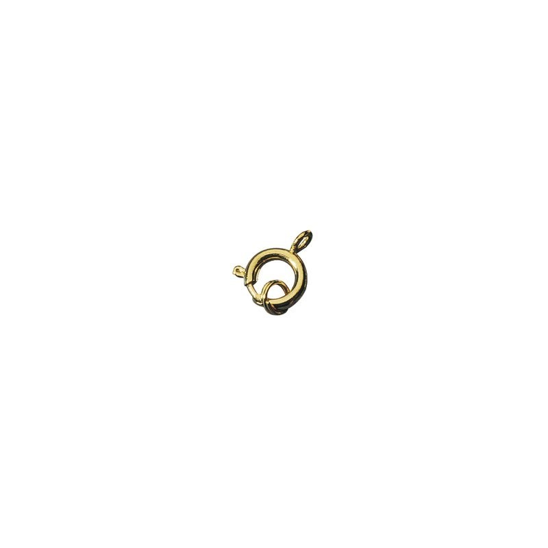 Veerringslotje 9mm goudkl.    /3st