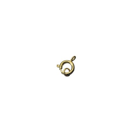 Veerringslotje 9mm goudkl.    /3st