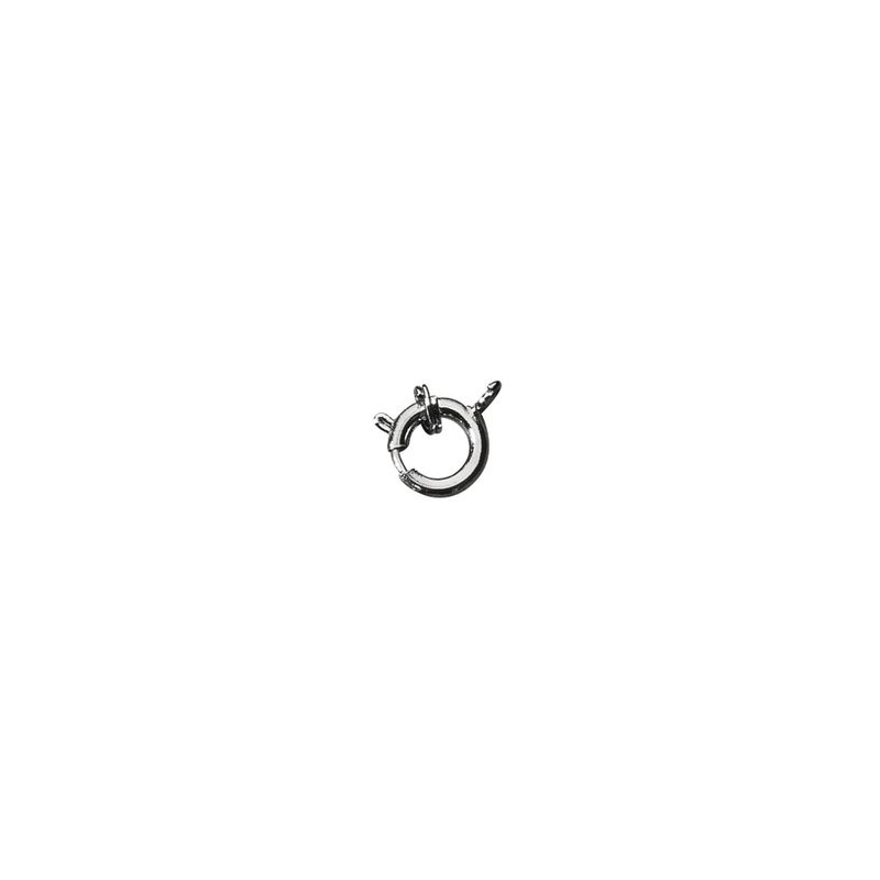 Veerringslotje 9mm zilverkl.   /3st