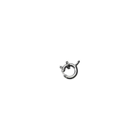 Veerringslotje 9mm zilverkl.   /3st