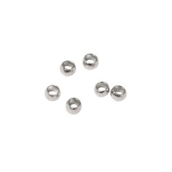 Pletkraal zilverkl.0,8mmx1,5mm /40st