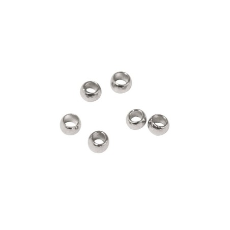 Pletkraal zilverkl.0,8mmx1,5mm /40st