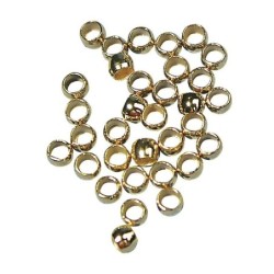 1.20Knijpkraal, metaal, 1,8/2,5 mm ? goud