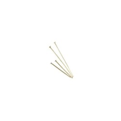 Nietstiften goudkl. 0,8x40mm   /15st