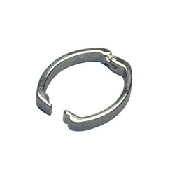 Kettingsluiting clip zilverkl.  /1st