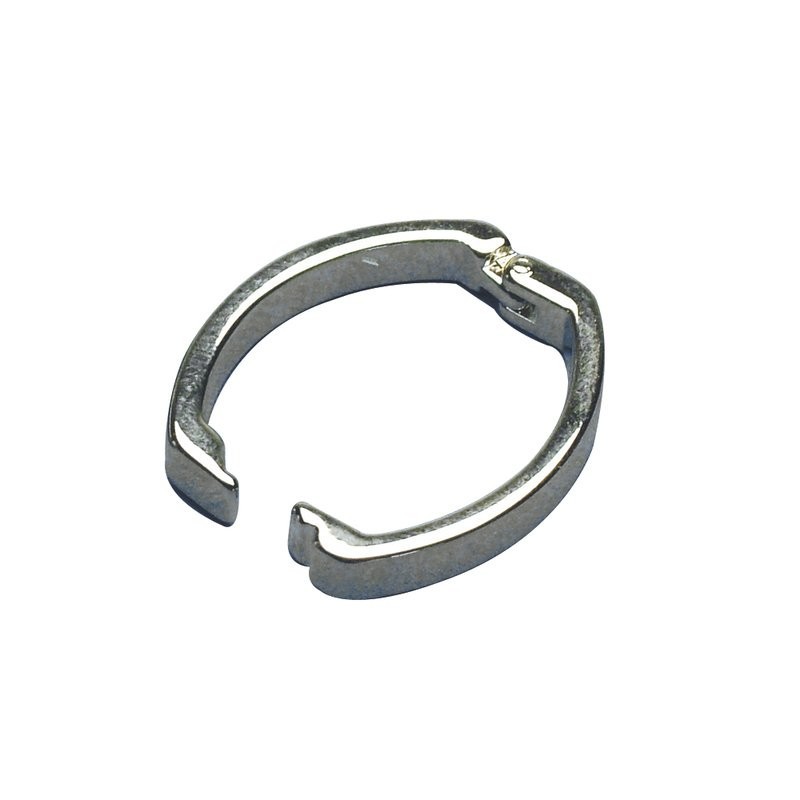 Kettingsluiting clip zilverkl.  /1st