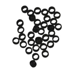 Pletkraal zwart 1,8/2,5mm     /45st