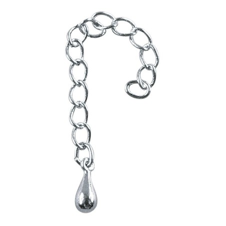 Verlengketting zilverkl. 6cm   /2st