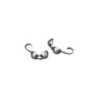 Kallotje antiek zilver 3mm    /12st
