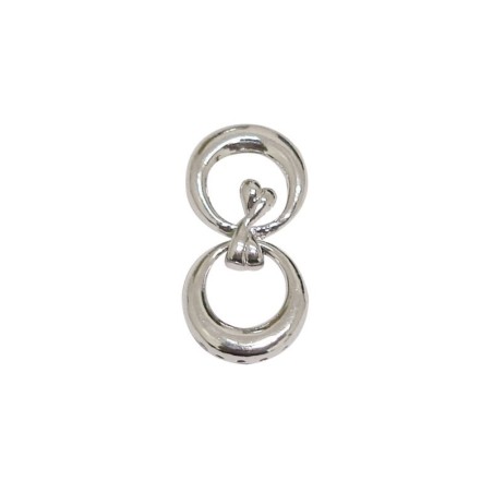 Ringsluiting zilverkl.          /1st
