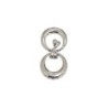 Ringsluiting zilverkl.          /1st