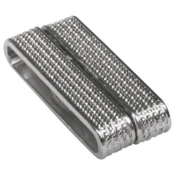 Magneetsluiting 2-delig zilverkl.