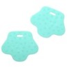 Teether feet - material: TPE - mint - 70 mm/2st