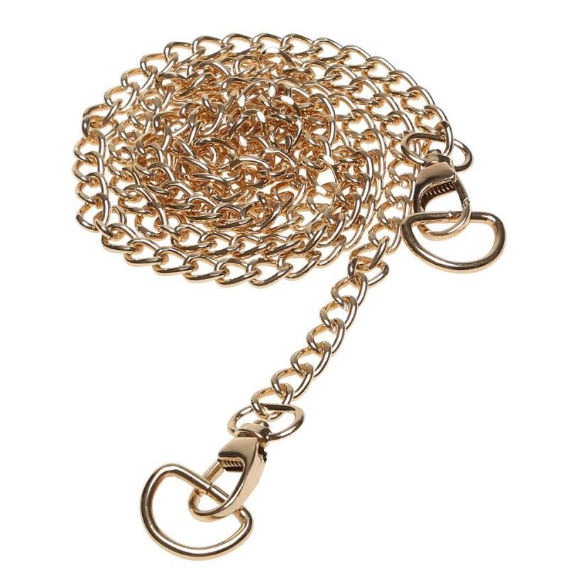 Handtas ketting 120cm goud
