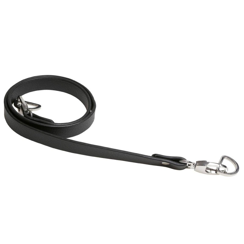 Handtas schouderriem 80x1,8cm zwart/zilver