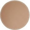 Ondergrond handtas abrikoos rond 35cm