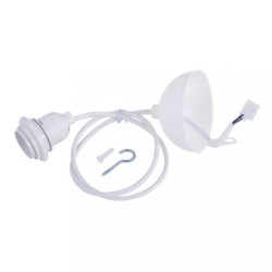 Lampenfitting pendellamp v. E27 fitting  wit