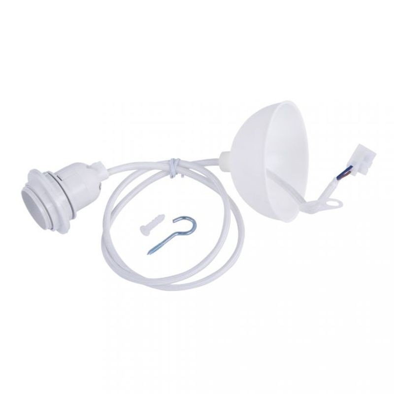 Lampenfitting pendellamp v. E27 fitting  wit