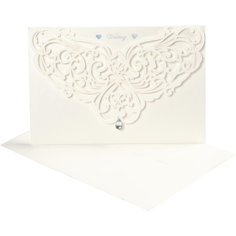 Kaart met Envelop, afmeting kaart 12x17,7 cm, afme