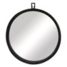 Metalen Spiegel, 18cm   zwart