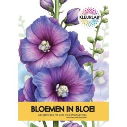 Kleurboek voor volwassenen bloemen in bloei