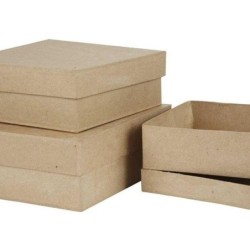 Eco-shape doos vierkant 16cm/h 5cm