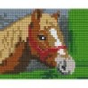 Pixel pakket met 24 matjes/paard-hoofd-schuu 31360